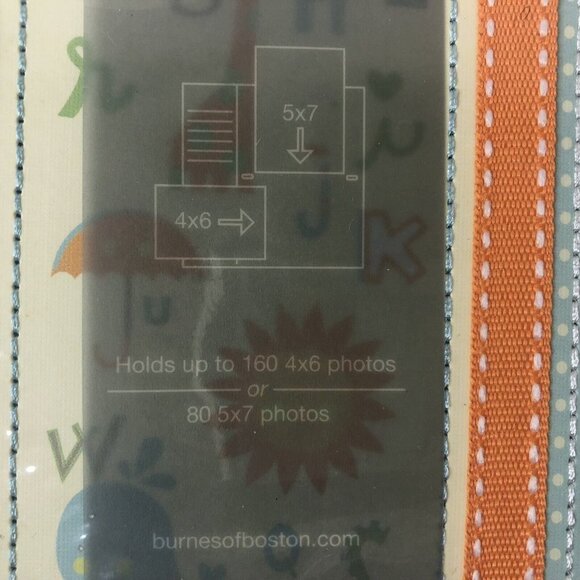 Burnes of Boston Photo Album Archival Paper CD Storage Rectangular Brown Blue - Picture 7 of 16